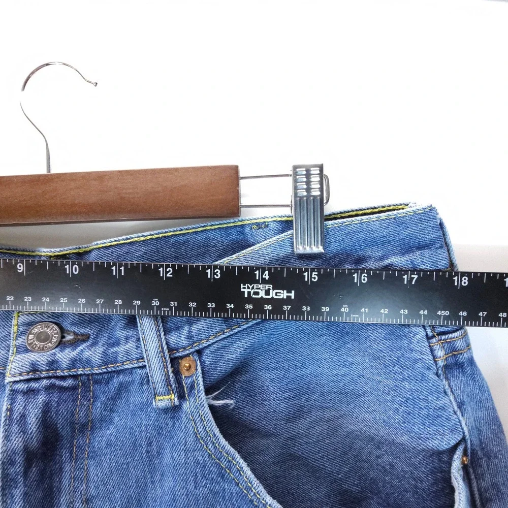 Levi's 550 Jeans Mens 38x38‎ Blue Y2K Relaxed Fit Tapered Leg Denim Streetwear
